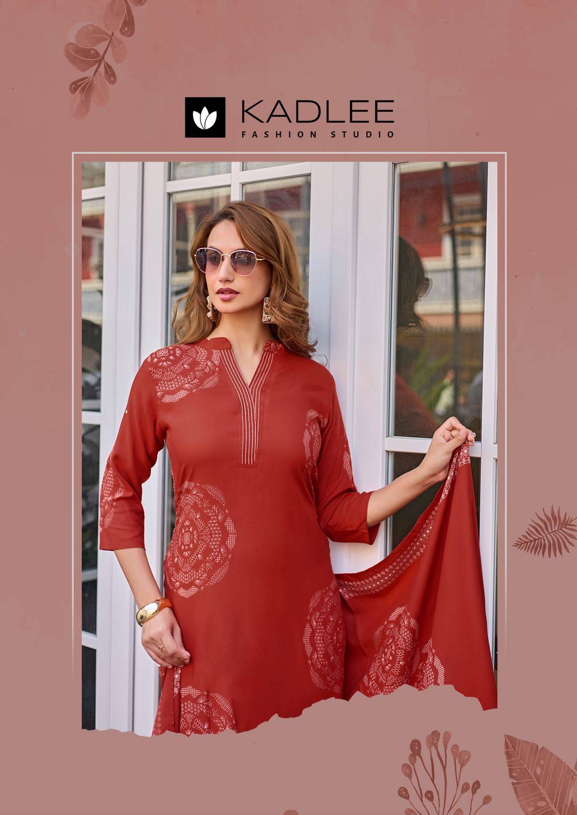Kasturam By Kadlee 3001 To  3006 Series Beautiful Festive Suits Colourful Rayon print Stitched dresses At Wholesale Price